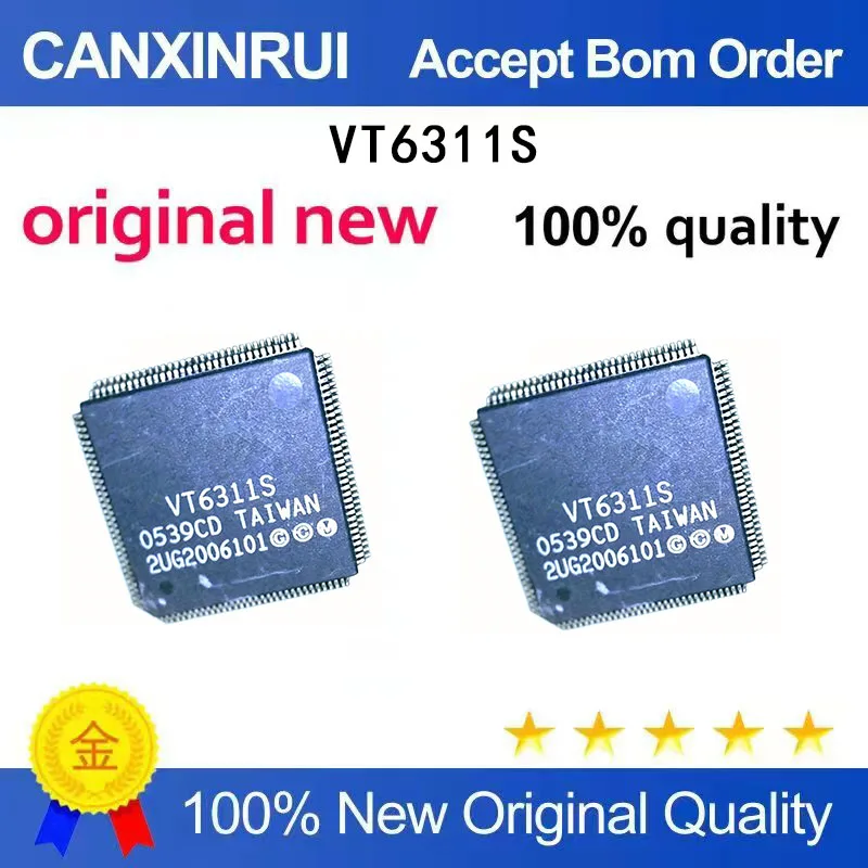 (5-100 pieces)Brand new stock VIA VT6311S
(5-100 pieces)Brand new stock VIA VT6311S