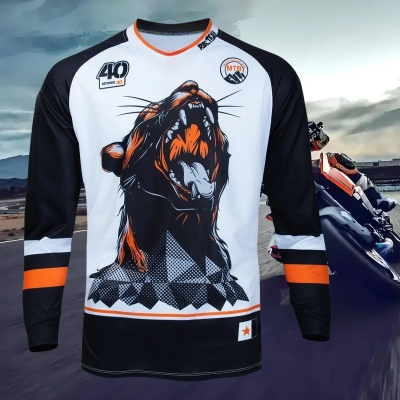 Motocross Shirt Long Sleeve Downhill Jersey Off-Road Bicycle Racing T-Shirt Quick Dry Cycling Enduro Polera Mtb Racing Jersey
Motocross Shirt Long Sleeve Downhill Jersey Off-Road Bicycle Racing T-Shirt Quick Dry Cycling Enduro Polera Mtb Racing Jersey