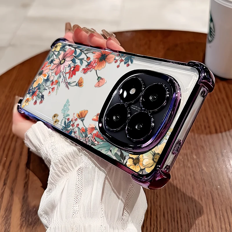 Flower Painting Phone Case For Vivo Y200i Y78 Plus Y73S Y400 Pro Y77 Y77T Y300 Fashion Plating Shockproof Silicone Clear Cover
Flower Painting Phone Case For Vivo Y200i Y78 Plus Y73S Y400 Pro Y77 Y77T Y300 Fashion Plating Shockproof Silicone Clear Cover