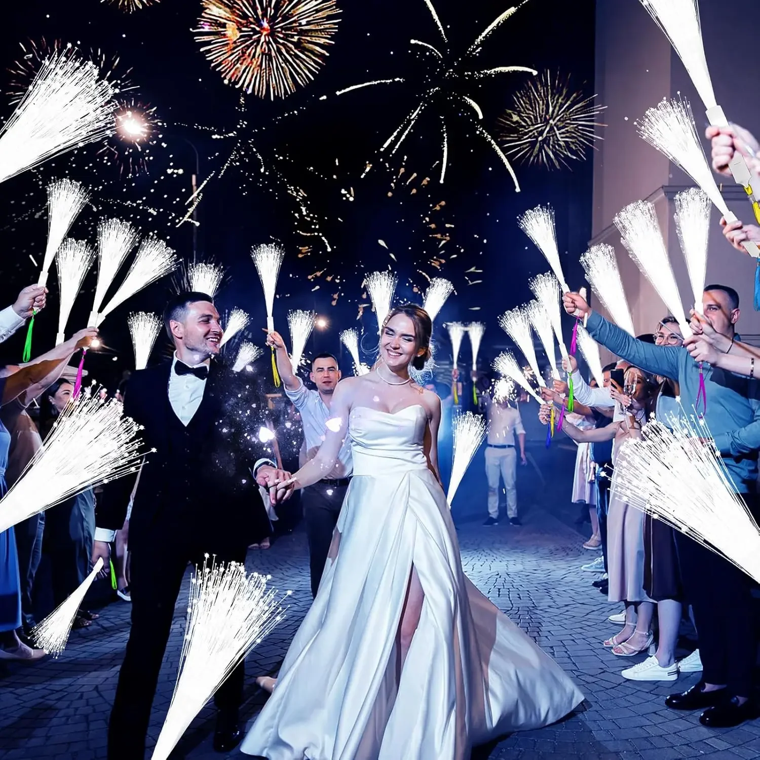 28-96PCS Light Up Fiber Party Wands Wedding Fiber Optic Wands LED Flashing Glow Sticks Wedding Glow Party Supplies
28-96PCS Light Up Fiber Party Wands Wedding Fiber Optic Wands LED Flashing Glow Sticks Wedding Glow Party Supplies