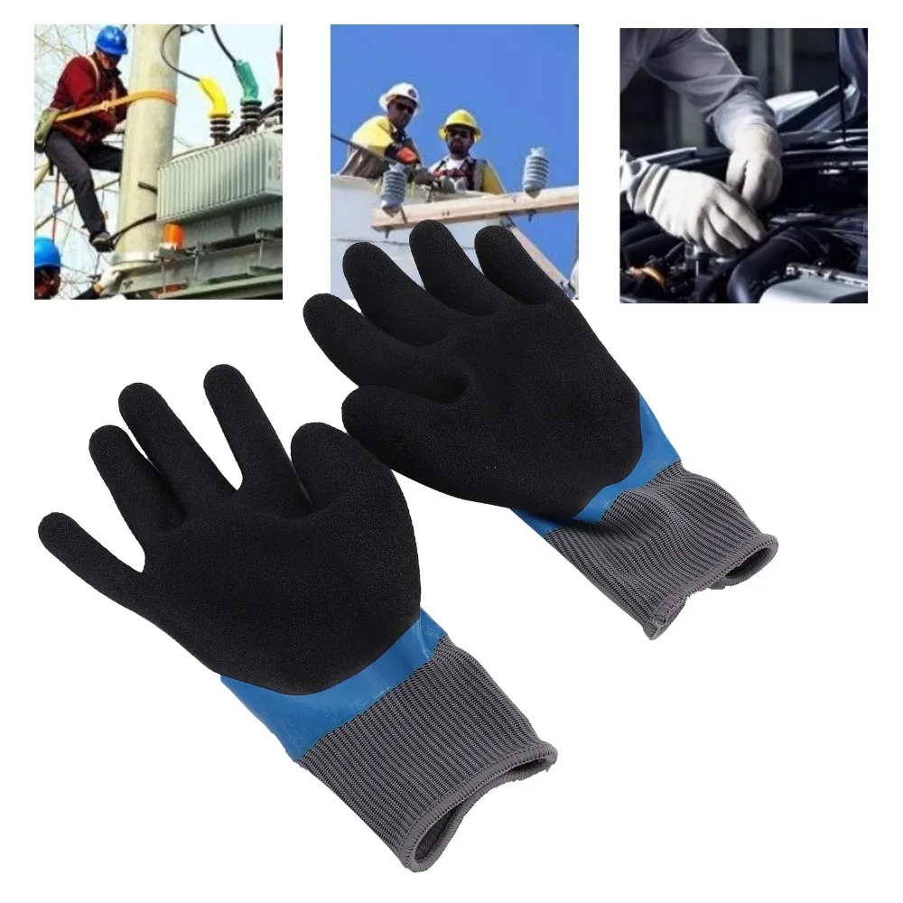 1 Pair Nitrile dipped material Electrical Insulated Gloves Thin lightweight style Double side coated Electrician Safety Gloves
1 Pair Nitrile dipped material Electrical Insulated Gloves Thin lightweight style Double side coated Electrician Safety Gloves