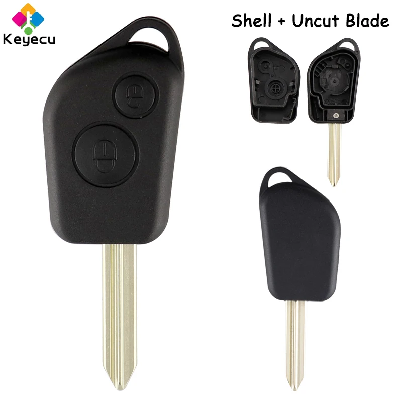 KEYECU Replacement Remote Car Key Cover Case Shell With 2 Buttons SX9 Blade Fob for Citroen Elysee Picasso Saxo Xsara Berlingo
KEYECU Replacement Remote Car Key Cover Case Shell With 2 Buttons SX9 Blade Fob for Citroen Elysee Picasso Saxo Xsara Berlingo