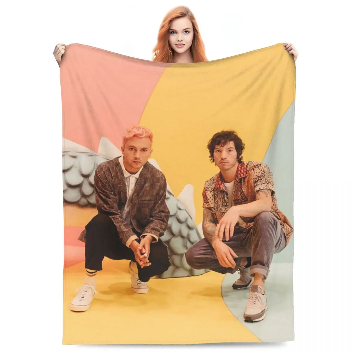 T-Twenty One P-Pilots Blankets Fleece Sofa Throw Blanket Breathable Throw Blankets for Couch Bedding Travel Throws Bedspread
T-Twenty One P-Pilots Blankets Fleece Sofa Throw Blanket Breathable Throw Blankets for Couch Bedding Travel Throws Bedspread