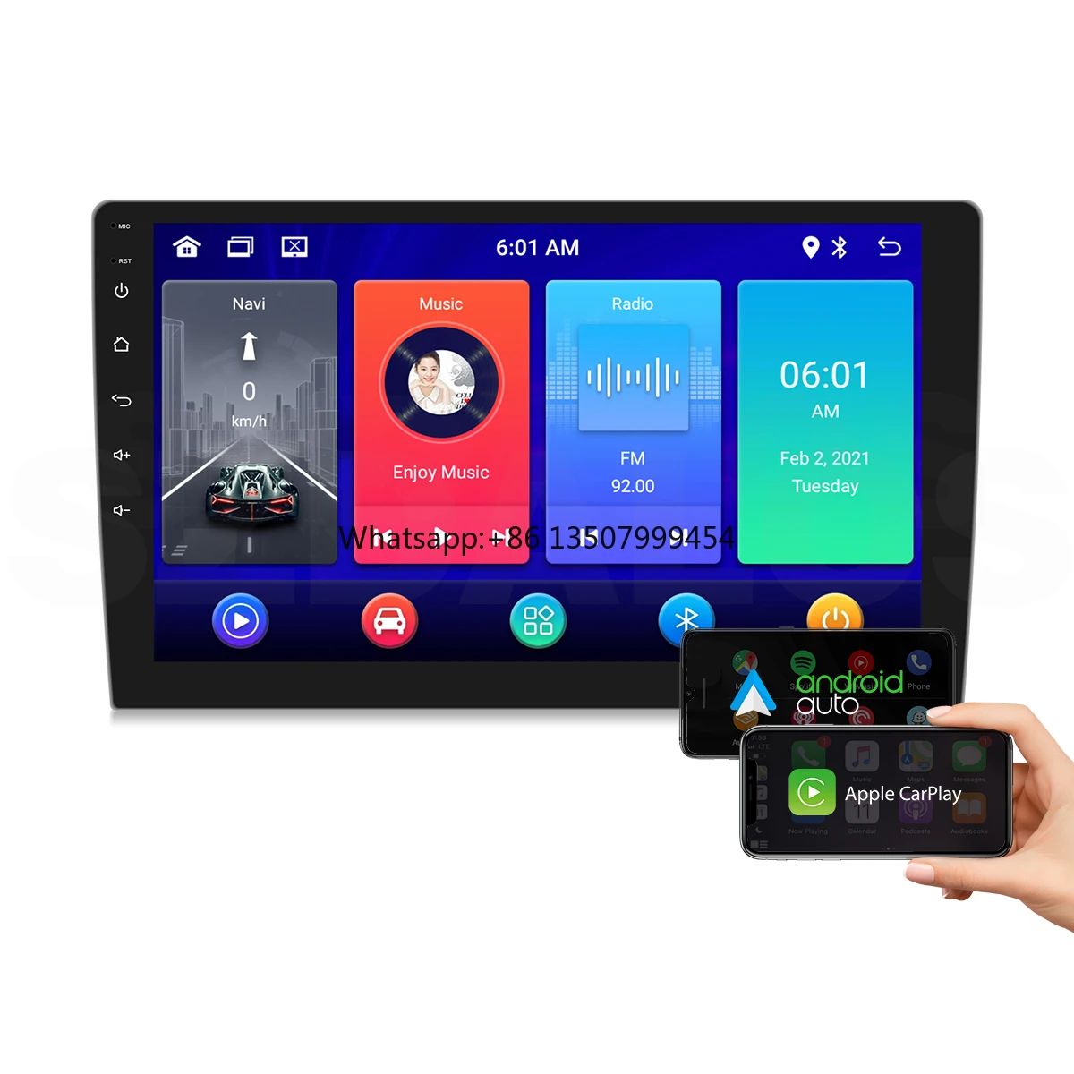 Universal 7\"9\"10\" Android Car Stereo Two Din Car Radio MP5 Player 2+32G Reverse Camera GPS Carplay USB Connection Accessory
Universal 7\"9\"10\" Android Car Stereo Two Din Car Radio MP5 Player 2+32G Reverse Camera GPS Carplay USB Connection Accessory