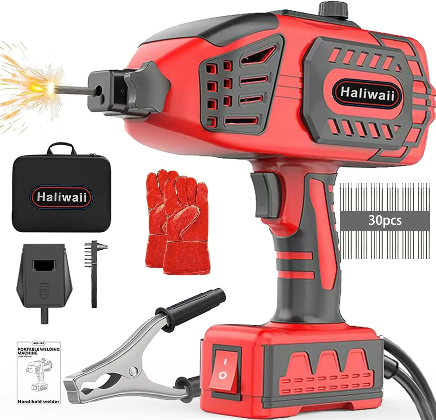 Portable 110V Welding Machine 20-120A IGBT Inverter with 5 Settings & 30pcs Rods
Portable 110V Welding Machine 20-120A IGBT Inverter with 5 Settings & 30pcs Rods