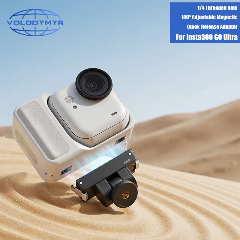 VOLODYMYR Insta360 GO Ultra 1/4" Screw Hole Adjustable Magnetic Adapter Quick Release Camera Mount Motorcycle Helmet Accessories
VOLODYMYR Insta360 GO Ultra 1/4" Screw Hole Adjustable Magnetic Adapter Quick Release Camera Mount Motorcycle Helmet Accessories