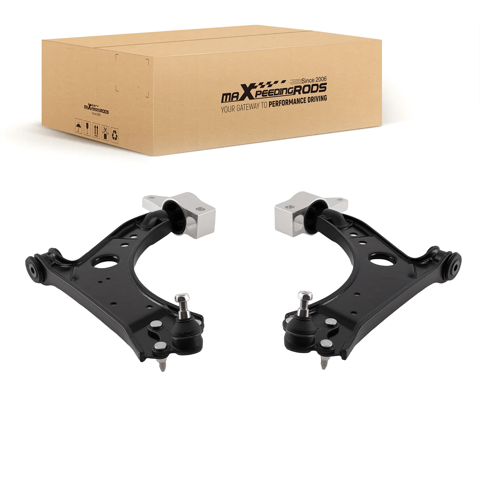 PAIR FRONT LOWER WISHBONE CONTROL ARMS LH&RH FOR VW GOLF MK5 MK6 AUDI A3 8P SEAT
PAIR FRONT LOWER WISHBONE CONTROL ARMS LH&RH FOR VW GOLF MK5 MK6 AUDI A3 8P SEAT