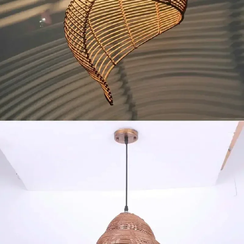 Southeast Asian style Modern garden wind balcony creative rattan restaurant living room lamp restaurant conch chandelier
Southeast Asian style Modern garden wind balcony creative rattan restaurant living room lamp restaurant conch chandelier