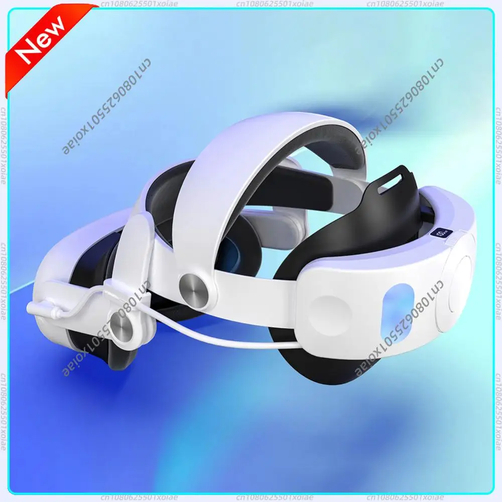 Ремешок для головы с аккумулятором 10000 мАч, регулируемый ремешок с аккумуляторной батареей, сменный ремешок Elite для VR-гарнитуры Meta Quest 3S
Ремешок для головы с аккумулятором 10000 мАч, регулируемый ремешок с аккумуляторной батареей, сменный ремешок Elite для VR-гарнитуры Meta Quest 3S