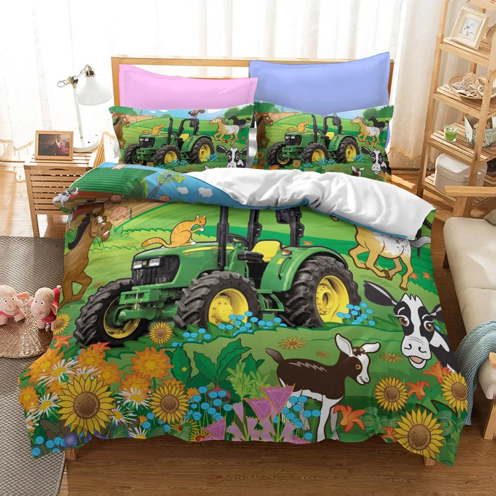 Wind Tractor Comforter Cover Bedding Print Idyllic Countryside Harvesting Machine Double Duvet Cover With Pillowcases Bed Set
Wind Tractor Comforter Cover Bedding Print Idyllic Countryside Harvesting Machine Double Duvet Cover With Pillowcases Bed Set