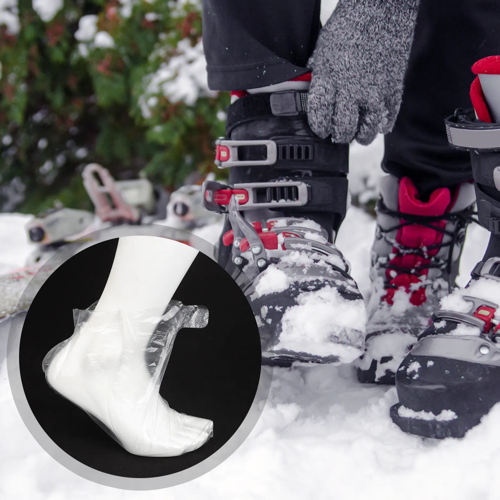 200Pcs Foot Cover Disposable Protective Clear Foot Sleeves Anti-Slip Pedicure Socks for Ski Resort Spa Home Travel Hygiene
200Pcs Foot Cover Disposable Protective Clear Foot Sleeves Anti-Slip Pedicure Socks for Ski Resort Spa Home Travel Hygiene