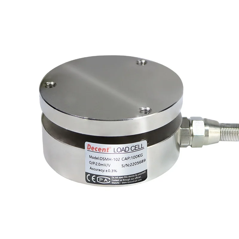 DSMH-102 Toggle Force Clamp Miniature pan Load Cell
DSMH-102 Toggle Force Clamp Miniature pan Load Cell
