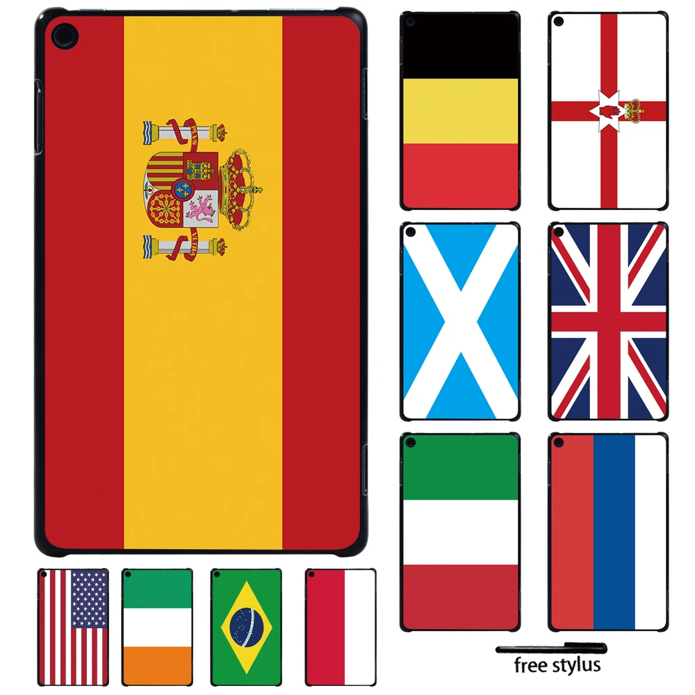 Tablet Cover for Fire HD 10 Plus/5th/7th/9th/11th/HD 8 Plus/6th/7th/8th/10th/Fire 7 5th/7th/9th/12th Flag Print Protective Shell
Tablet Cover for Fire HD 10 Plus/5th/7th/9th/11th/HD 8 Plus/6th/7th/8th/10th/Fire 7 5th/7th/9th/12th Flag Print Protective Shell