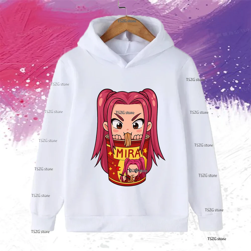 Autumn Winter KPop Demon Hunter Noodles Printed Girls Hoodies Fashion Casual Children's Clothing Pullover Kid Fleece Sweatshirt
Autumn Winter KPop Demon Hunter Noodles Printed Girls Hoodies Fashion Casual Children's Clothing Pullover Kid Fleece Sweatshirt
