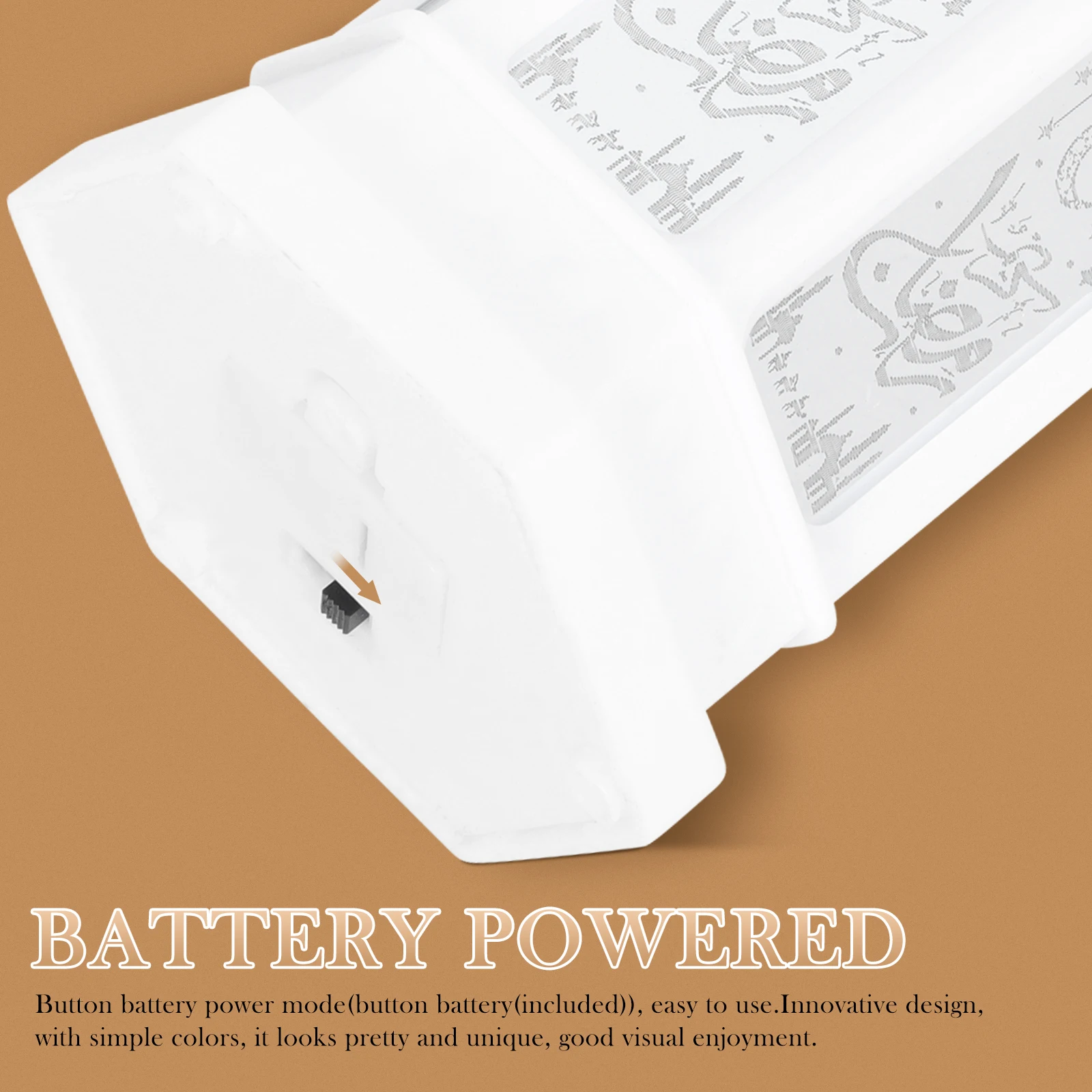 Decorative Electronic Creative Ramadan Lantern Night Lamp Indoor Light Decor Retro Plastic Brown Table
Decorative Electronic Creative Ramadan Lantern Night Lamp Indoor Light Decor Retro Plastic Brown Table