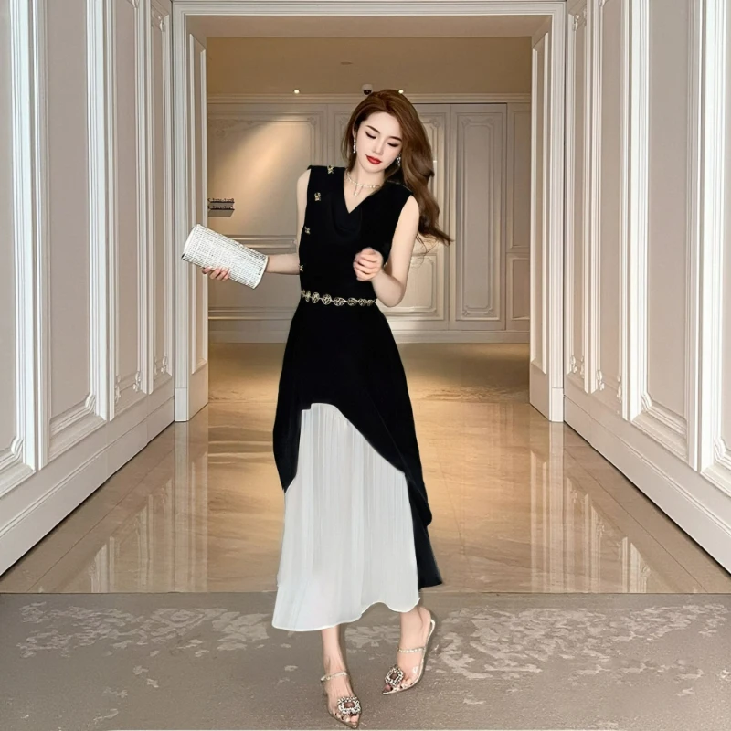 A Free Belt Elegant New Fashion Temperament VersatileForeign Style SkinnyCommuter Simple Slim Skinny Dress Advanced High Quality
A Free Belt Elegant New Fashion Temperament VersatileForeign Style SkinnyCommuter Simple Slim Skinny Dress Advanced High Quality
