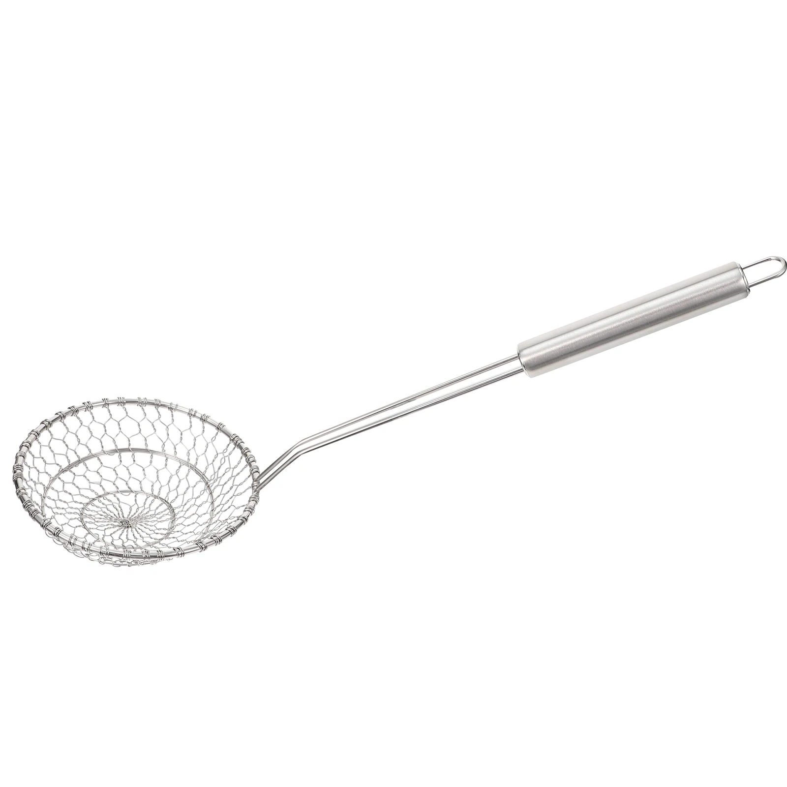 Stainless Steel Colander Food Grade Heat Resistant Corrosion Resistant Kitchen Strainer Skimmer for Fried Noodles Soup Hanging
Stainless Steel Colander Food Grade Heat Resistant Corrosion Resistant Kitchen Strainer Skimmer for Fried Noodles Soup Hanging