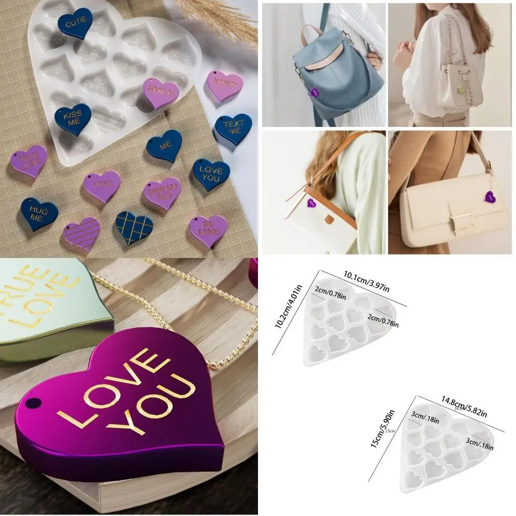 J78F Формирование подвесной формы формы сердца Силиконовые формы для сережки смолы и подвески
J78F Формирование подвесной формы формы сердца Силиконовые формы для сережки смолы и подвески