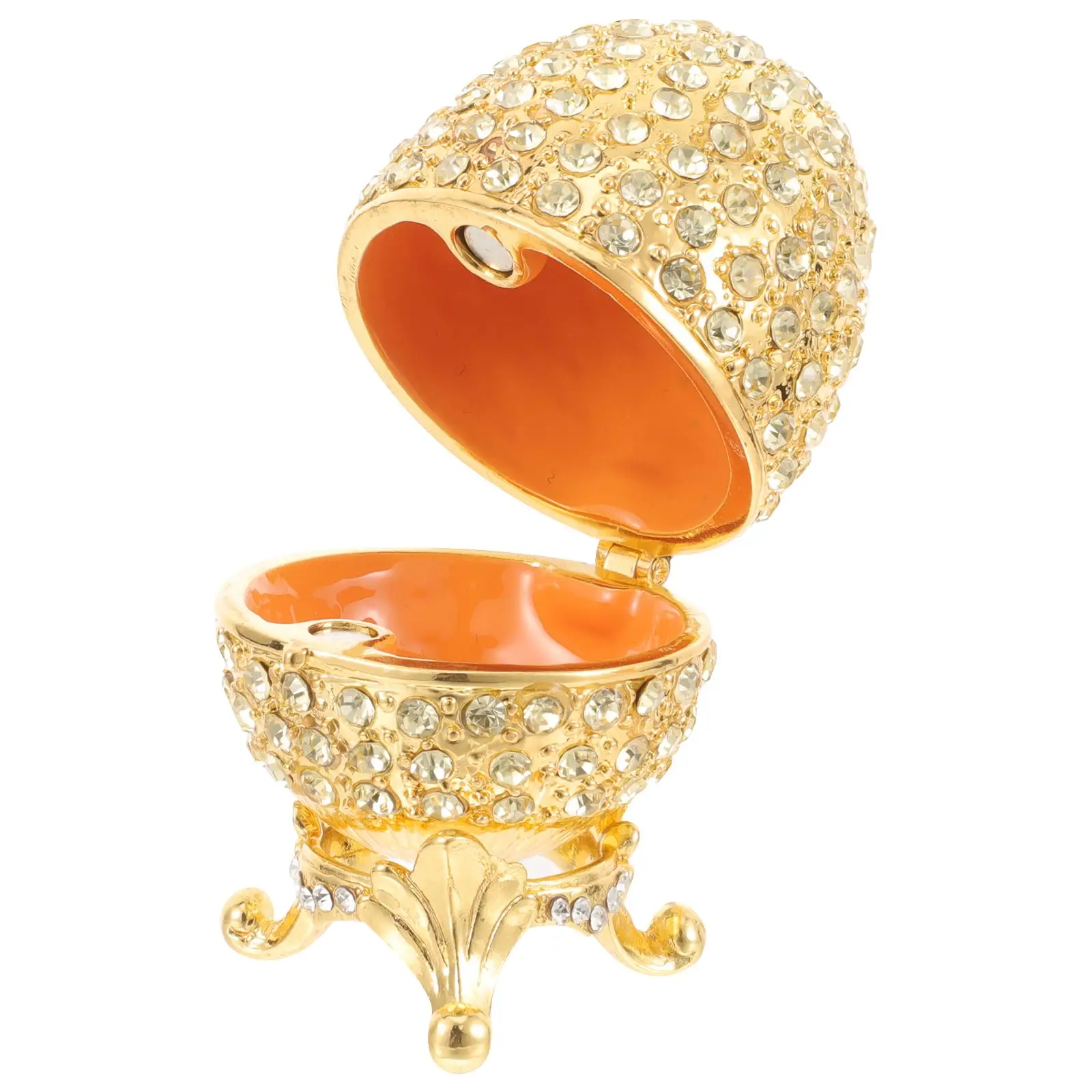 Elegant Decor Trinket Boxes Hinged Gift Box Jewelry Box Alloy Storage Vintage Ring Display Case
Elegant Decor Trinket Boxes Hinged Gift Box Jewelry Box Alloy Storage Vintage Ring Display Case