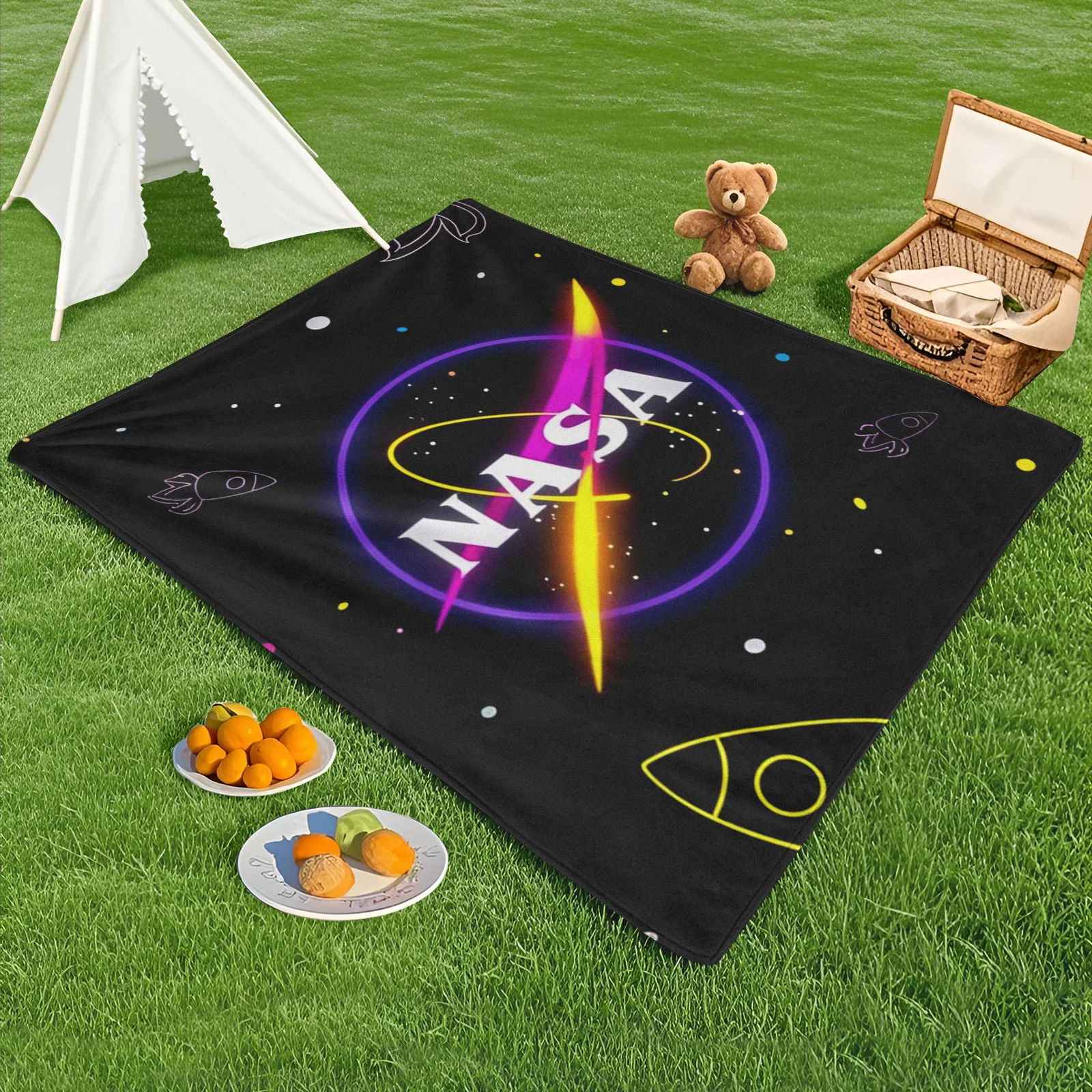 NASA Inspired Purple Planet Rocket Fluorescent Outdoor Blanket For Stargazing And Camping Adventures
NASA Inspired Purple Planet Rocket Fluorescent Outdoor Blanket For Stargazing And Camping Adventures