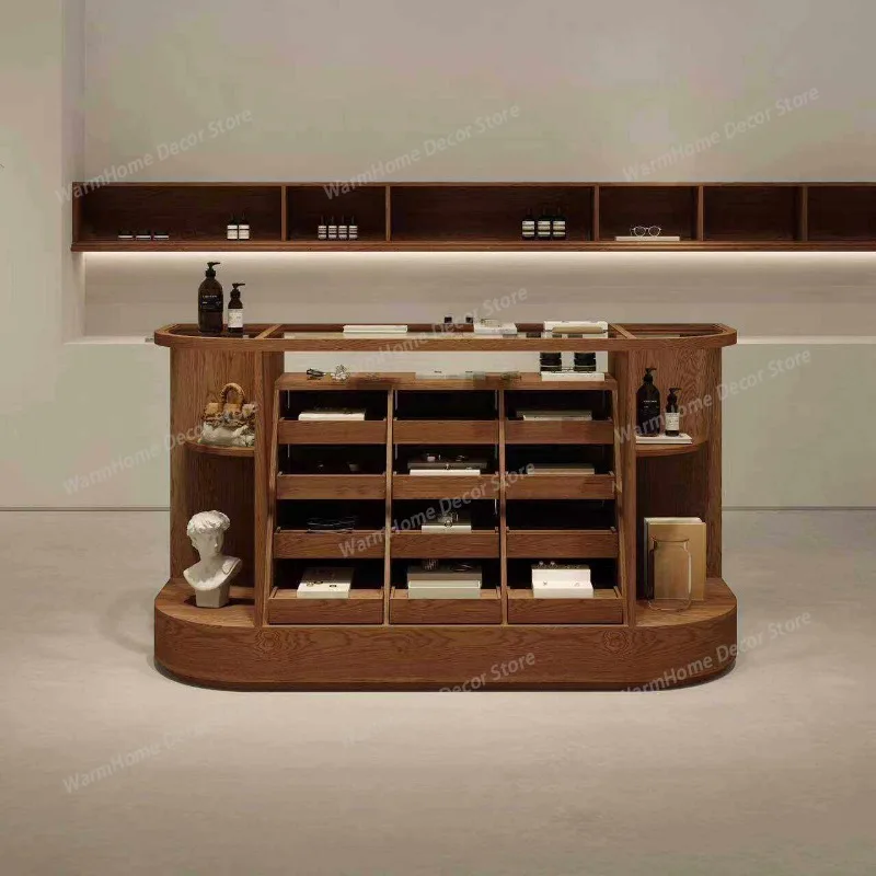Retro Multi-layer Kitchen Island Multi-grid Arc Cabinet Clothing Kitchen Island Jewelry Store Home Furniture Mutfak Adasi XY40DT
Retro Multi-layer Kitchen Island Multi-grid Arc Cabinet Clothing Kitchen Island Jewelry Store Home Furniture Mutfak Adasi XY40DT