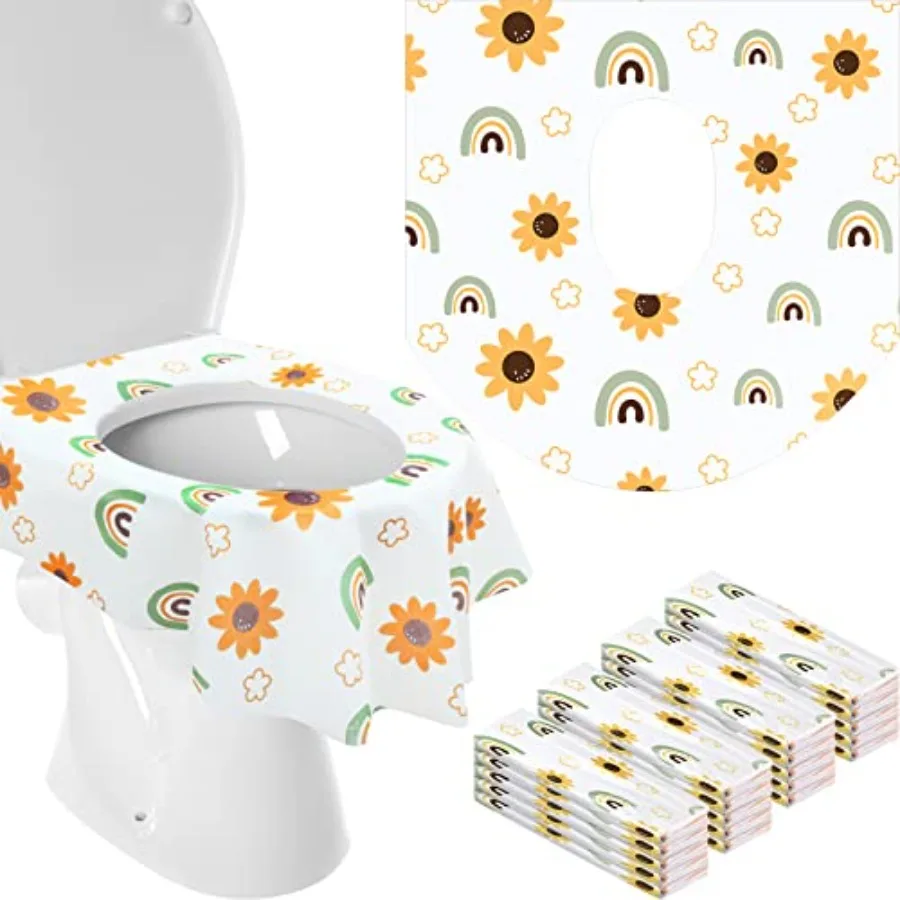 Shimeyao 50 Packs Disposable Toilet Seat Covers Extra Large Individually Wrapped for Adults, Portable Non Slip Waterproof Potty
Shimeyao 50 Packs Disposable Toilet Seat Covers Extra Large Individually Wrapped for Adults, Portable Non Slip Waterproof Potty