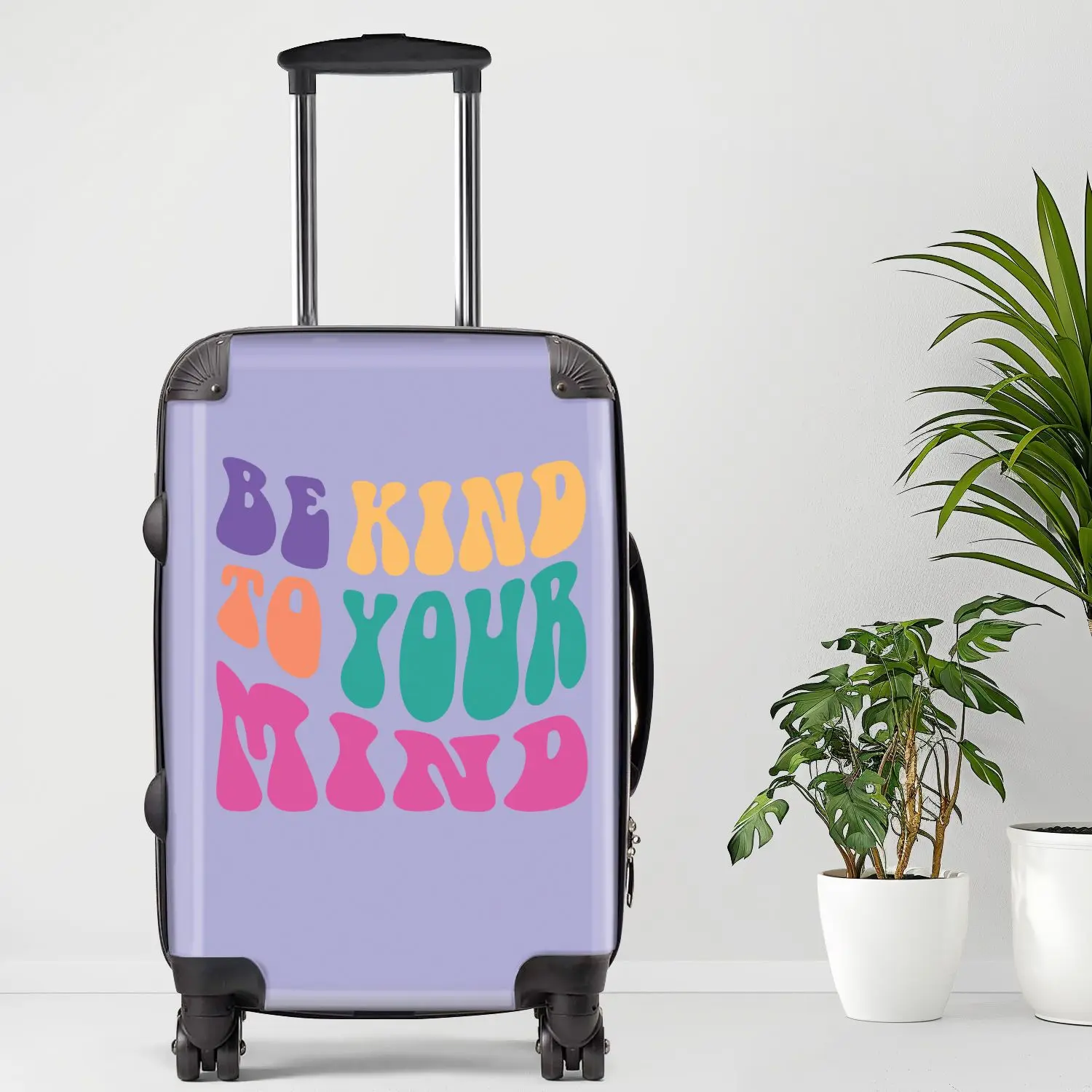 Be Kind To Your Mind Luggage, 20/24/28 Inch Luggage, Carry-On, Custom Luggage, Luggage Set, Suitcase, Travel, Vacation, Cabin Su
Be Kind To Your Mind Luggage, 20/24/28 Inch Luggage, Carry-On, Custom Luggage, Luggage Set, Suitcase, Travel, Vacation, Cabin Su