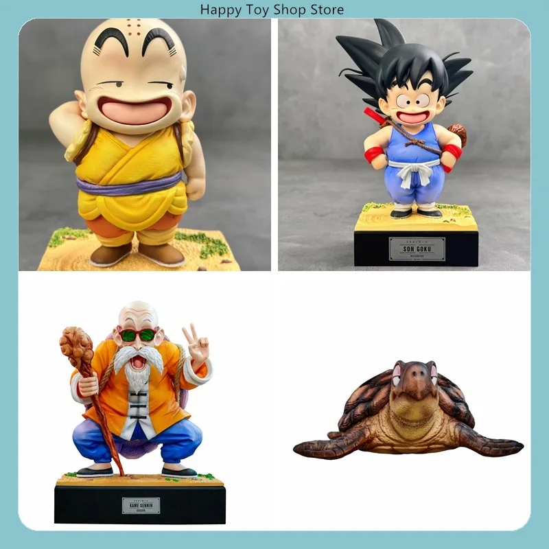Dragon Ball Kuririn Goku Master Roshi & Tortoise Anime Figure Model Statue Fans Collection Desktop Decoration Ornament Toys
Dragon Ball Kuririn Goku Master Roshi & Tortoise Anime Figure Model Statue Fans Collection Desktop Decoration Ornament Toys
