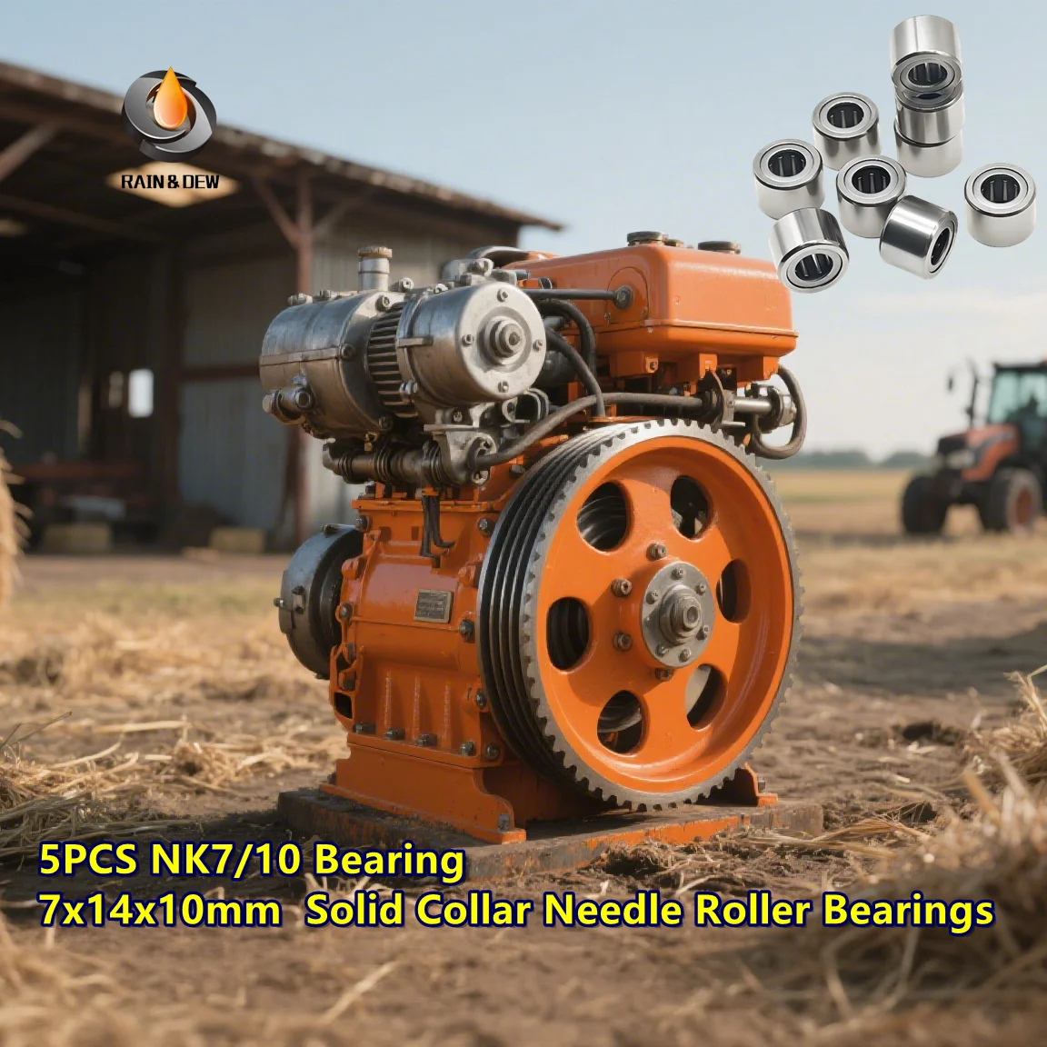 5 шт. NK7/10 подшипник 7x14x10 мм игольчатые роликоподшипники сплошным воротником
5 шт. NK7/10 подшипник 7x14x10 мм игольчатые роликоподшипники сплошным воротником