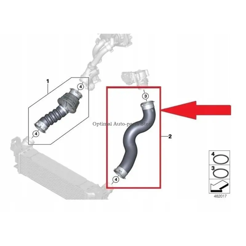 Turbocharger-Rubber Booster-Hose Compatible-For G31 520d 520dX 7 G12 11618572859 InflatableTube Intercooler Air Pipe
Turbocharger-Rubber Booster-Hose Compatible-For G31 520d 520dX 7 G12 11618572859 InflatableTube Intercooler Air Pipe