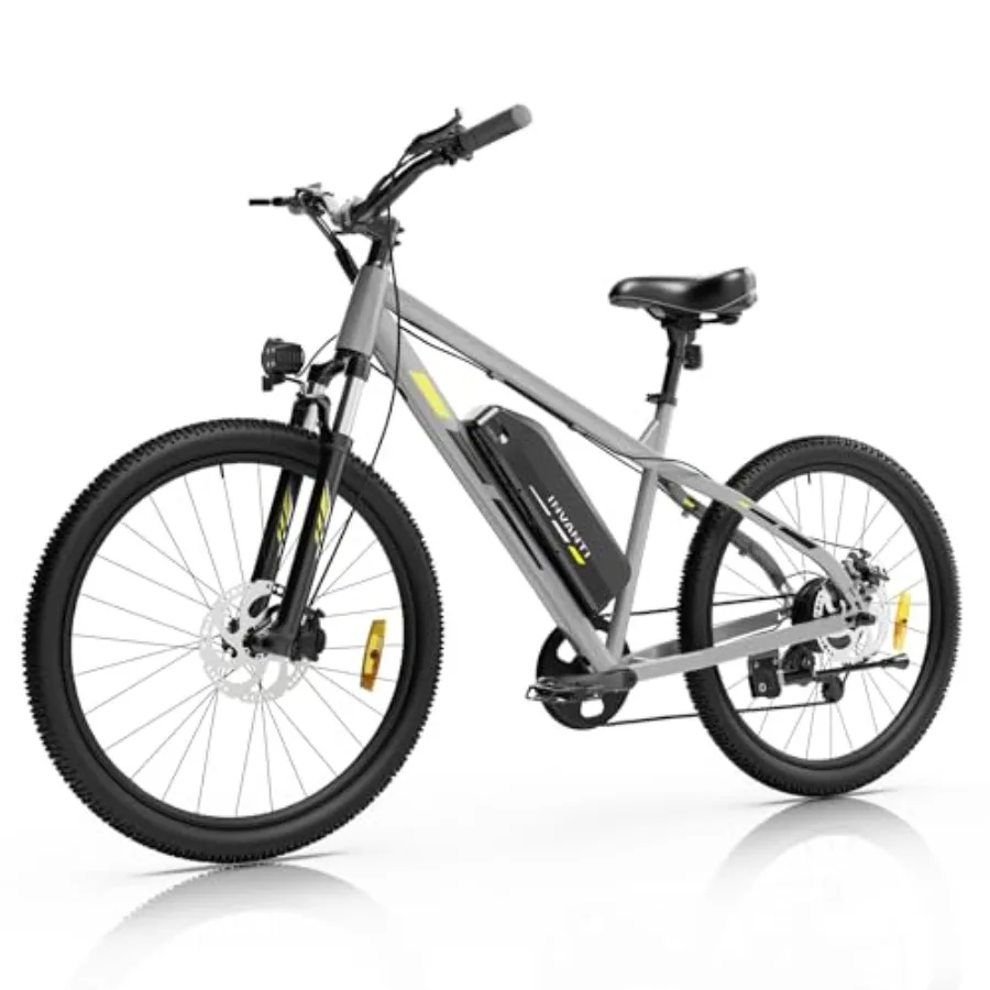 Electric bike for adults commuting: aluminum frame, black, 45-mile range, 750W motor, 20 mph speed, 26 tires, front suspension,
Electric bike for adults commuting: aluminum frame, black, 45-mile range, 750W motor, 20 mph speed, 26 tires, front suspension,