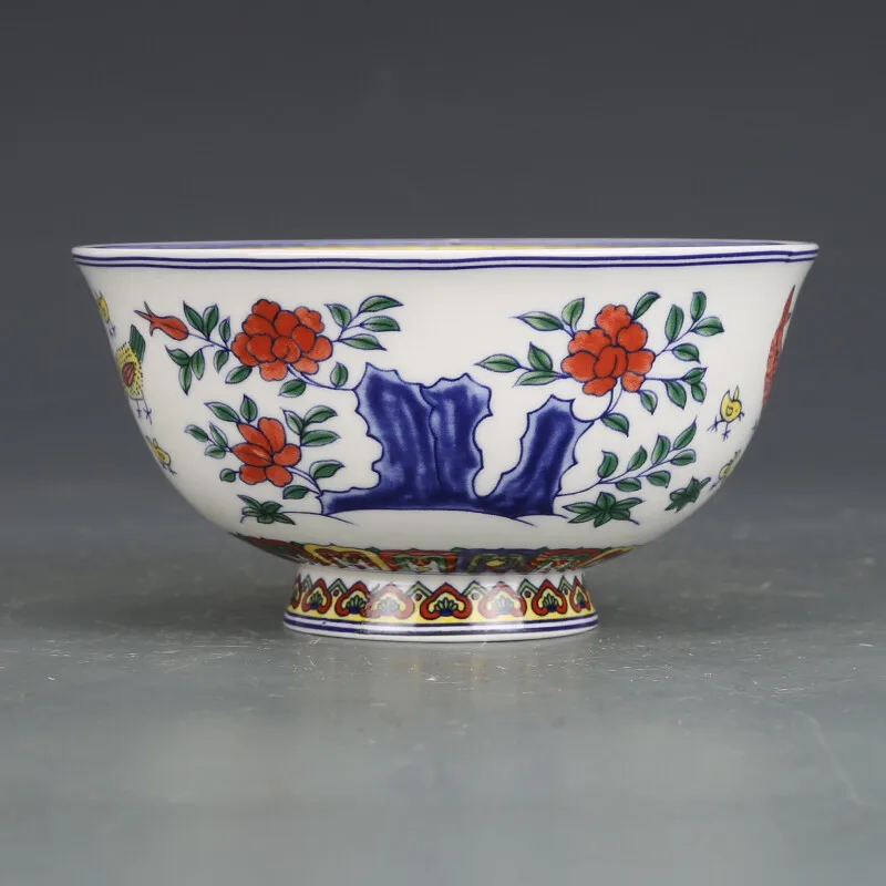 Chinese Doucai Contrasting Colors Porcelain Animal Cock Bowl Collection
Chinese Doucai Contrasting Colors Porcelain Animal Cock Bowl Collection