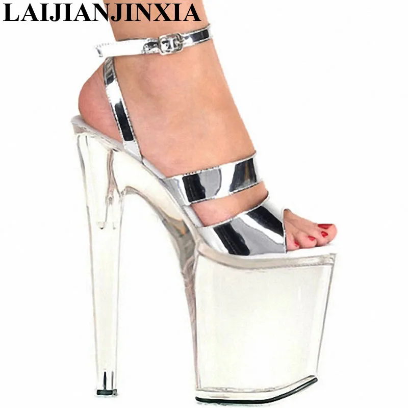 Big:35-45 46 sandals women 20cm ultra high heels zapatos mujer steel pipe dance Shoes transparent platform Aknle Strap sandals
Big:35-45 46 sandals women 20cm ultra high heels zapatos mujer steel pipe dance Shoes transparent platform Aknle Strap sandals