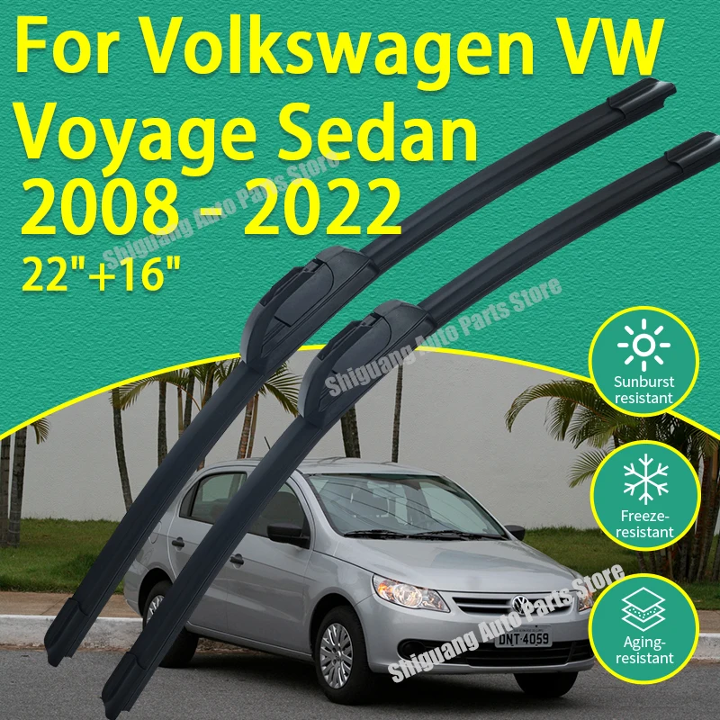 Front Silicone Coating Wipers for Volkswagen VW Voyage Sedan 2008 - 2022 Car Wiper Windshield Windscreen Blades Accessories 2021
Front Silicone Coating Wipers for Volkswagen VW Voyage Sedan 2008 - 2022 Car Wiper Windshield Windscreen Blades Accessories 2021