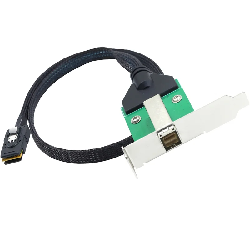 Well Made-12G External Mini SAS HD SFF-8644 Female To Mini SAS SFF-8087 36P Male Data Server Cable Adapter 
Well Made-12G External Mini SAS HD SFF-8644 Female To Mini SAS SFF-8087 36P Male Data Server Cable Adapter