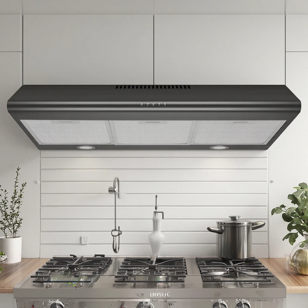 Вытяжка электрическая 80 см, корпус из нержавеющей стали, с черным покрытием, для кухни и домашнего использования
Вытяжка электрическая 80 см, корпус из нержавеющей стали, с черным покрытием, для кухни и домашнего использования
