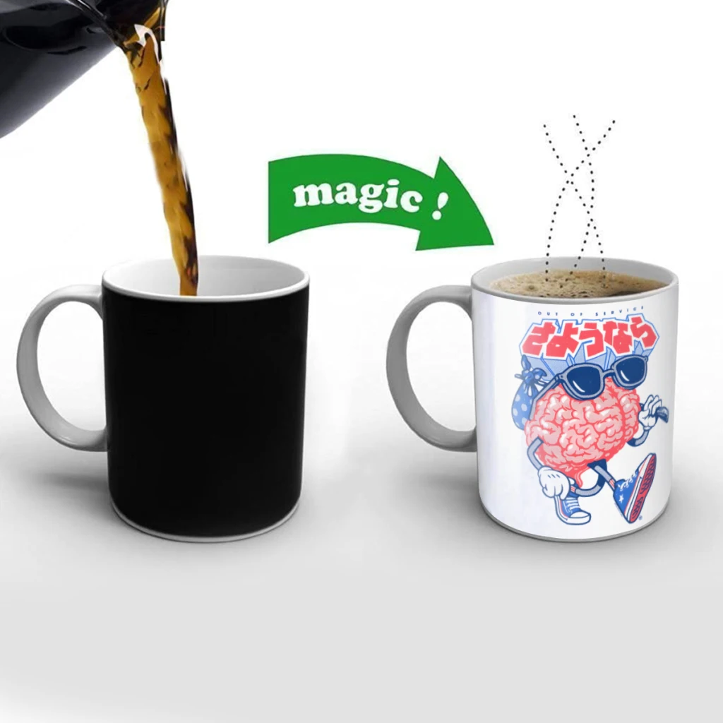 Braincation Creativity Change Color Chang mug Ceramic mug Hot Coffee Cup Breakfast Cup Mug Friend Gift
Braincation Creativity Change Color Chang mug Ceramic mug Hot Coffee Cup Breakfast Cup Mug Friend Gift