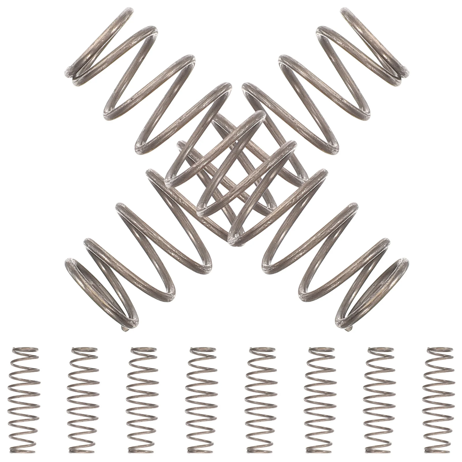 10 Pcs Pruners Fruit Branch Shears Spring Replacement Precision Springs for Garden Trimming Tools Stainless Steel
10 Pcs Pruners Fruit Branch Shears Spring Replacement Precision Springs for Garden Trimming Tools Stainless Steel