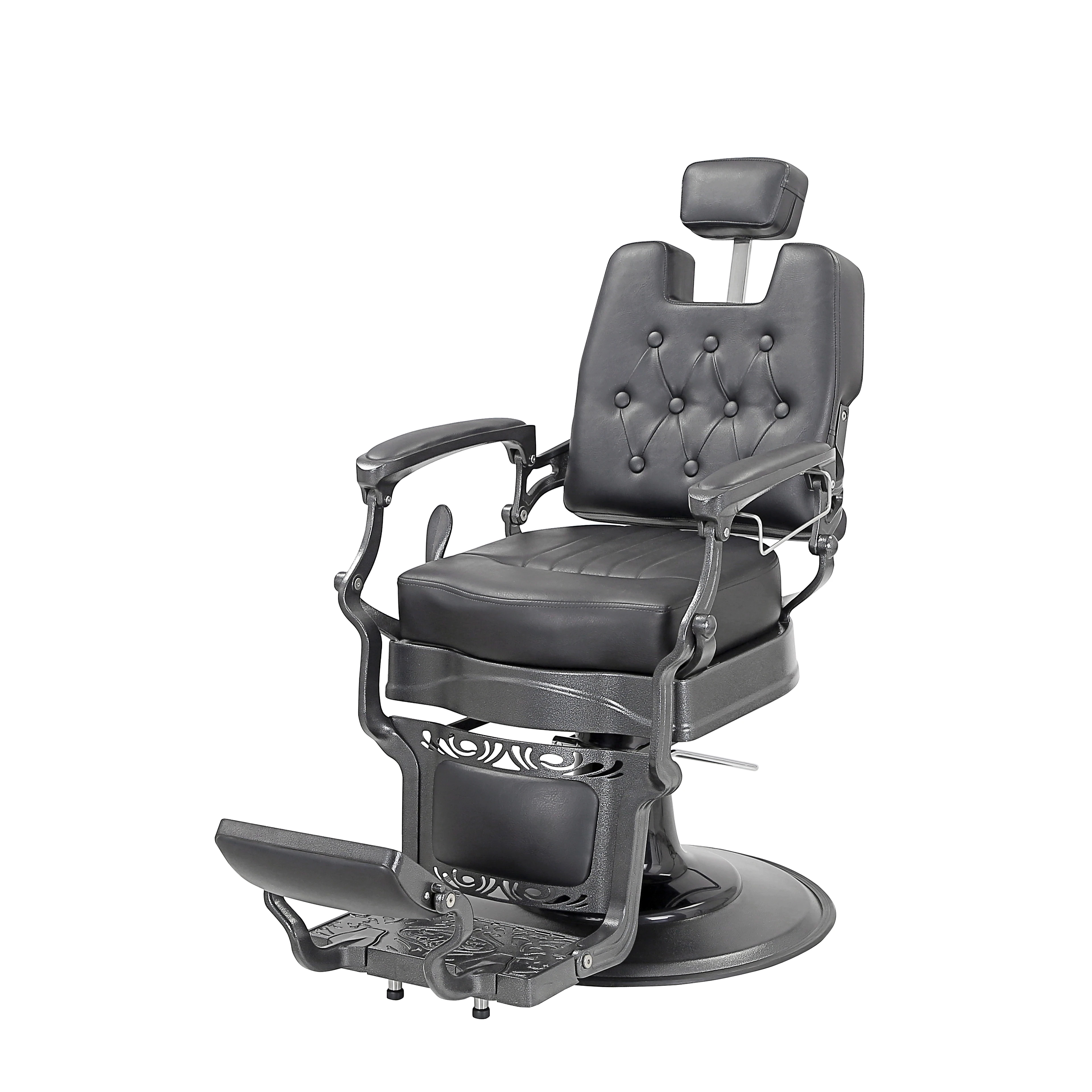 Antique Vintage Barber Chair Of Square Backrest In Luxury Design Reclining Feature Synthetic Leather For Beauty Salon Equipment
Antique Vintage Barber Chair Of Square Backrest In Luxury Design Reclining Feature Synthetic Leather For Beauty Salon Equipment
