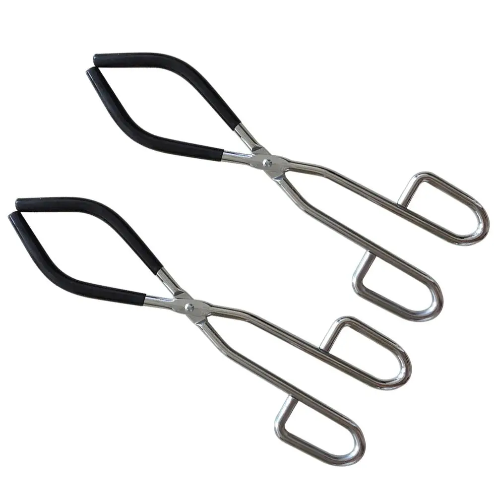 2 Pcs Beaker Clamp High Quality Metal Anti Slip Rubber Handle Crucible Flask Beaker Lab Equipment School Supplies Safe Holding
2 Pcs Beaker Clamp High Quality Metal Anti Slip Rubber Handle Crucible Flask Beaker Lab Equipment School Supplies Safe Holding