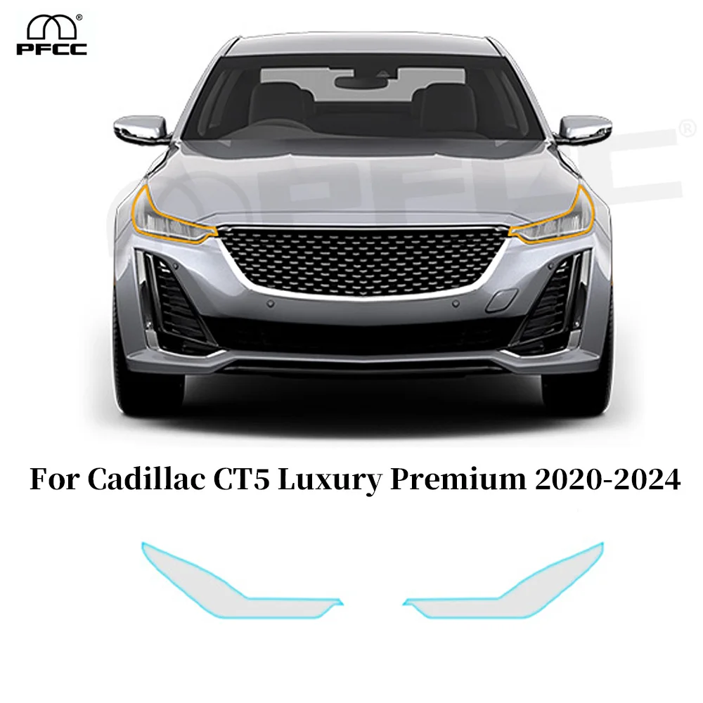 Pre-cut Clear PPF Headlight Rearview B Pillars Film For Cadillac CT5 Luxury Premium 2020-2024 Anti-scratch TPU Protection Film
Pre-cut Clear PPF Headlight Rearview B Pillars Film For Cadillac CT5 Luxury Premium 2020-2024 Anti-scratch TPU Protection Film