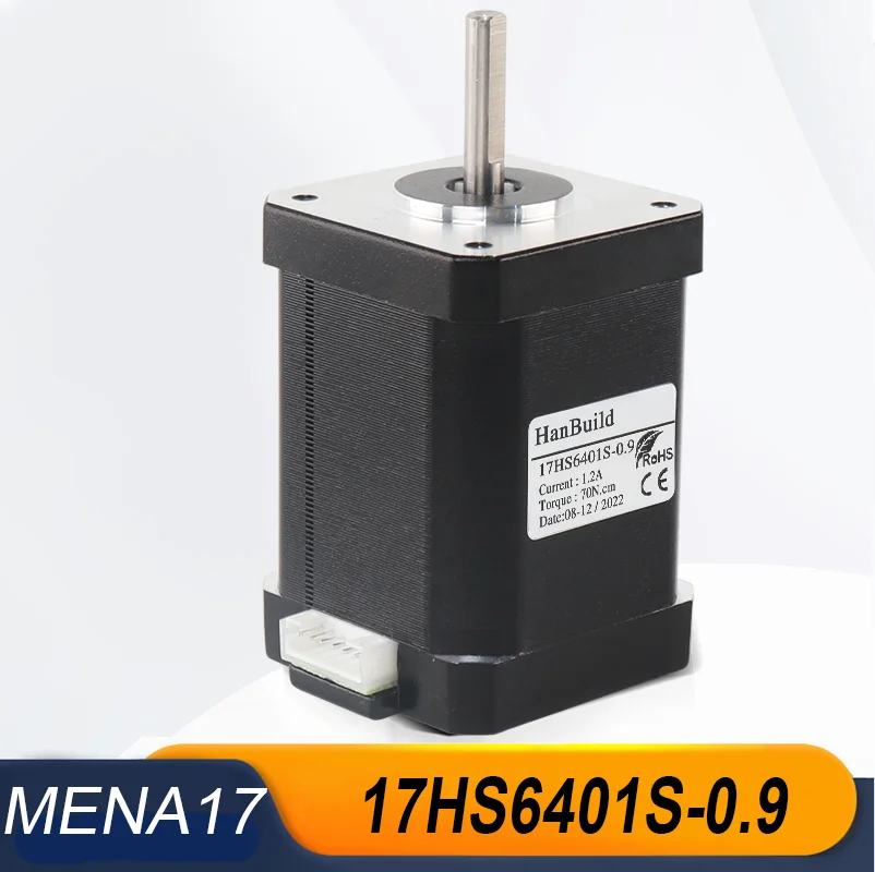 Stepper Motor nema17 17HS6401S 0.9 degree 60mm 1.7A 70N.CM 4-wire for 3D printer cnc hybrid 0.9 degree stepper motor nema17
Stepper Motor nema17 17HS6401S 0.9 degree 60mm 1.7A 70N.CM 4-wire for 3D printer cnc hybrid 0.9 degree stepper motor nema17