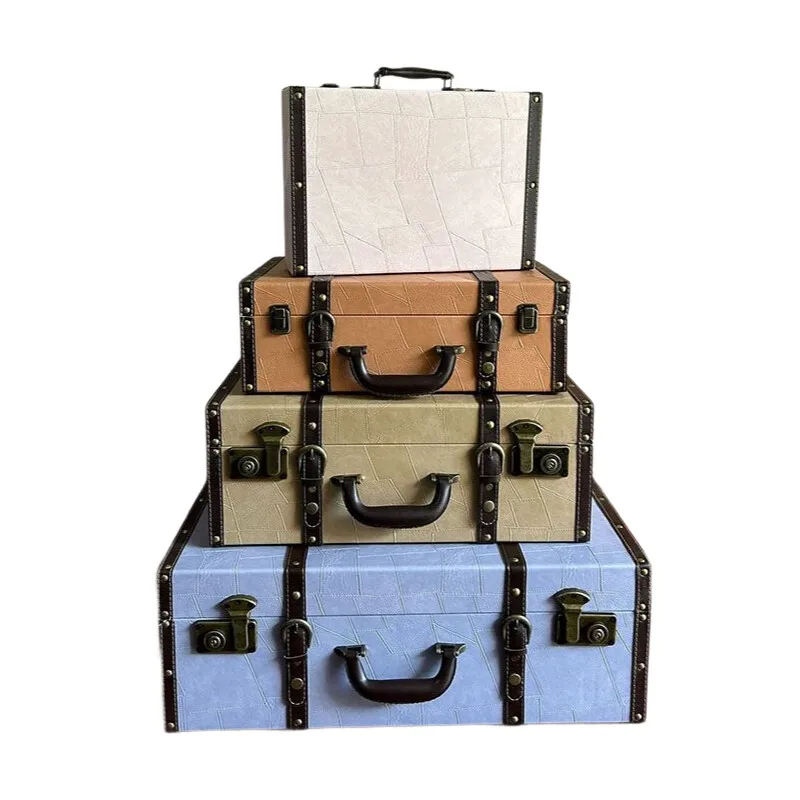 Vintage Leather & Wooden Trunk –Antique Storage Box, Photo Prop, Home Decor Display Case for Retro Photography Themed Decoration
Vintage Leather & Wooden Trunk –Antique Storage Box, Photo Prop, Home Decor Display Case for Retro Photography Themed Decoration