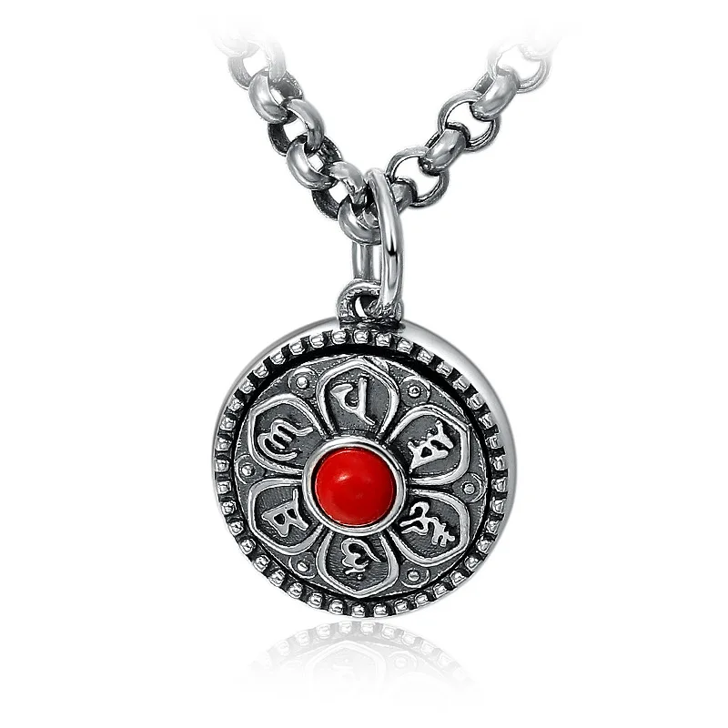 Антикварное ожерелье из стерлингового серебра 925 пробы, вращающееся шесть священных слов, мантра, ожерелье, буддийский шарм
Антикварное ожерелье из стерлингового серебра 925 пробы, вращающееся шесть священных слов, мантра, ожерелье, буддийский шарм