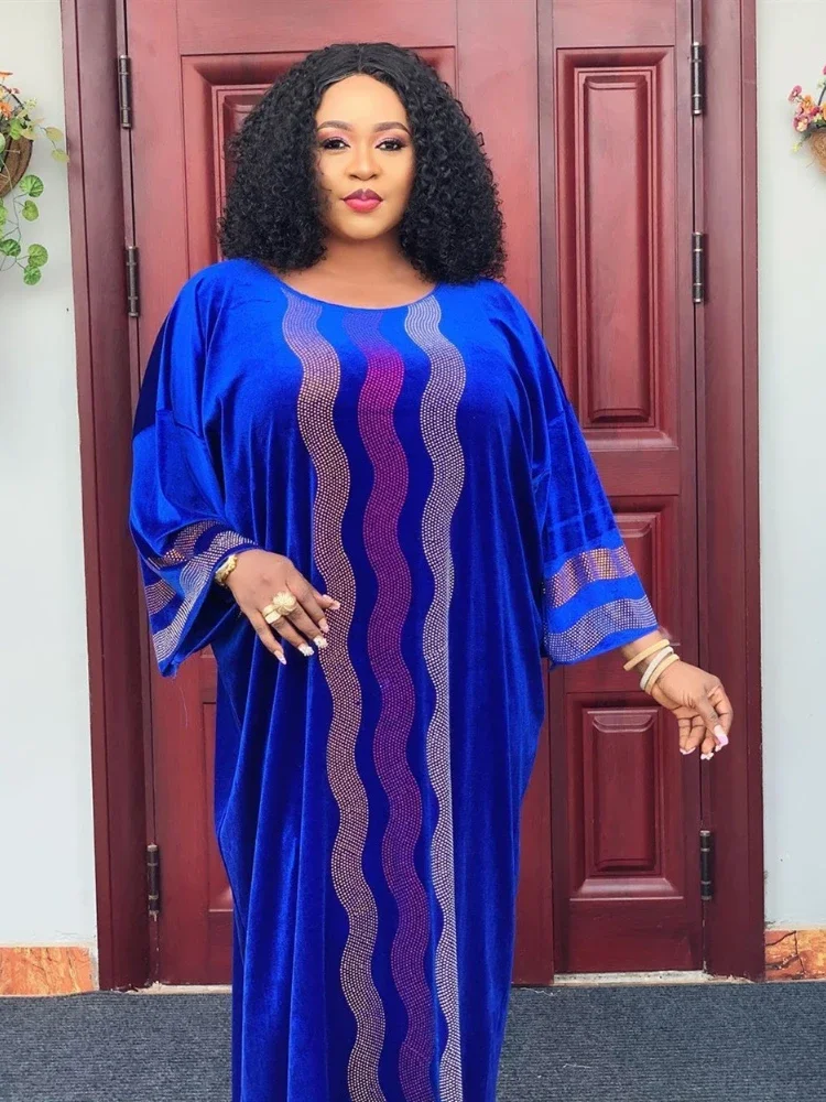 African Dresses For Women 2020 Velvet Dress African Clothes Muslim Long Maxi Dress Africa High Quality Plus Size Clothing Ladies
African Dresses For Women 2020 Velvet Dress African Clothes Muslim Long Maxi Dress Africa High Quality Plus Size Clothing Ladies