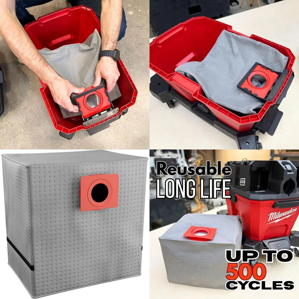 M18 Fuel Nexus 0910-20 6-Gallon Vacuum Washable Dust Bag Replacement
M18 Fuel Nexus 0910-20 6-Gallon Vacuum Washable Dust Bag Replacement