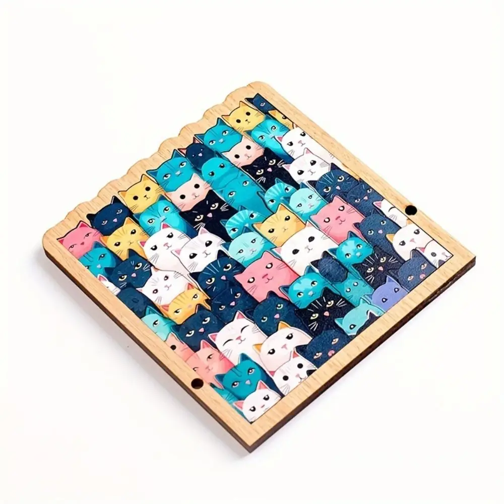 Interesting Special-shaped Wooden Puzzles High Challenge Educational Cat Puzzles Home Decor Irregular Cat Jigsaw
Interesting Special-shaped Wooden Puzzles High Challenge Educational Cat Puzzles Home Decor Irregular Cat Jigsaw
