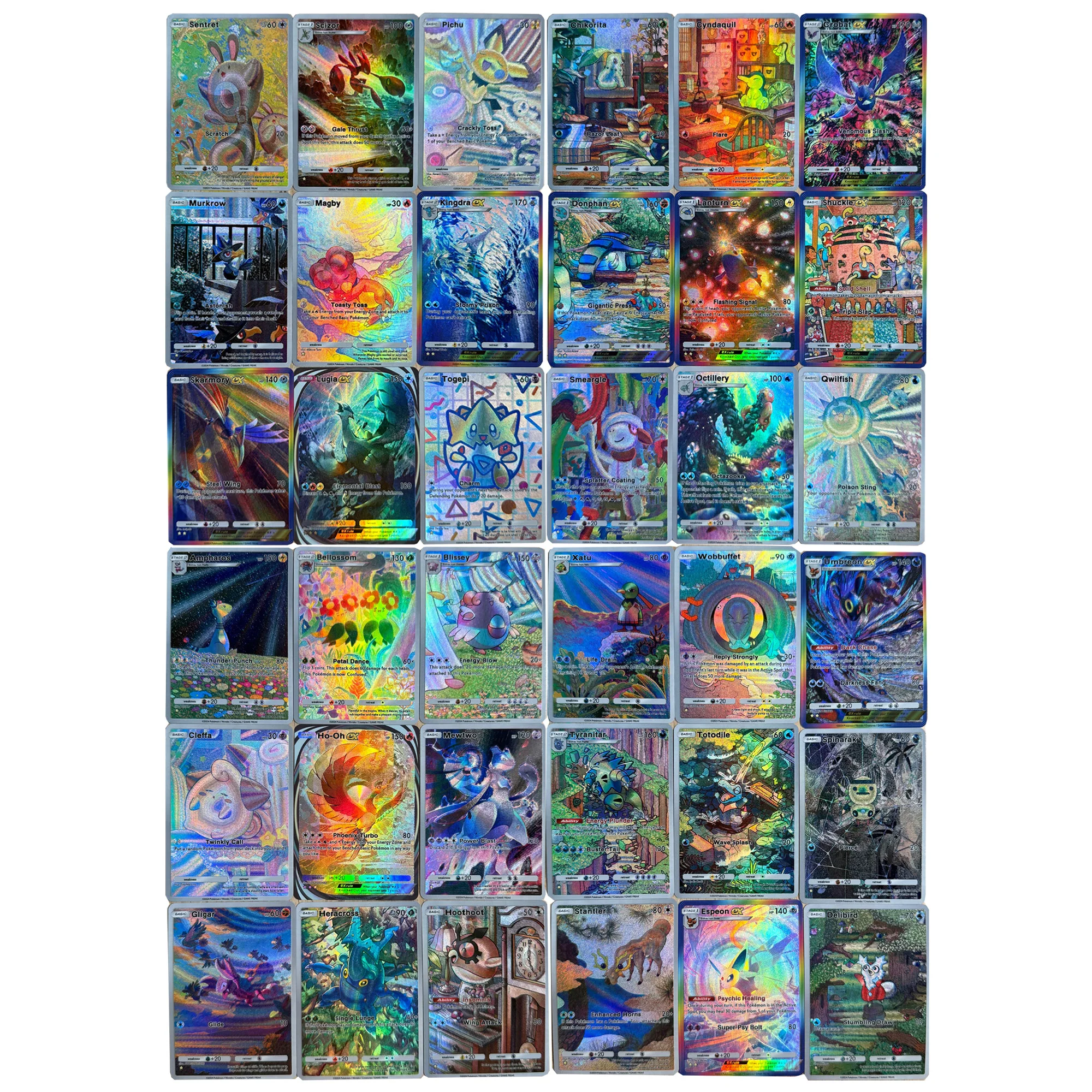 4 Models 9Pcs/set Diy Self Made Ptcg Pocket Pichu Lugia Collection Card Coarse Color Ptcg Mewtwo Umbreon Anime Card Gift Toys
4 Models 9Pcs/set Diy Self Made Ptcg Pocket Pichu Lugia Collection Card Coarse Color Ptcg Mewtwo Umbreon Anime Card Gift Toys
