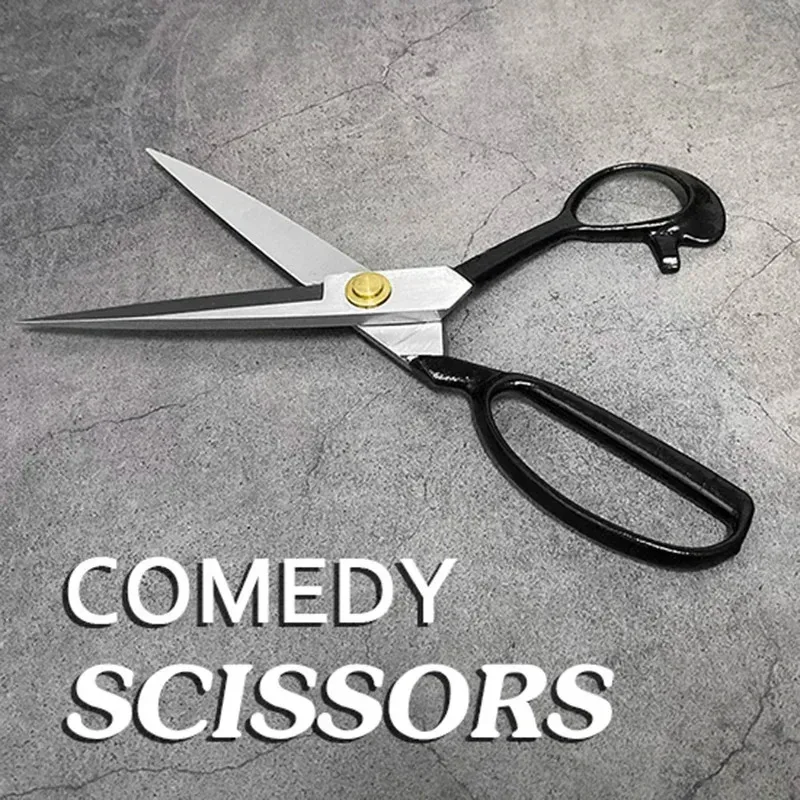 Comedy Scissors Solid Steel Stage Magic Trick Interactive Mentalism Magia Magie Magicians Prop Gimmick Illusion Accessory
Comedy Scissors Solid Steel Stage Magic Trick Interactive Mentalism Magia Magie Magicians Prop Gimmick Illusion Accessory