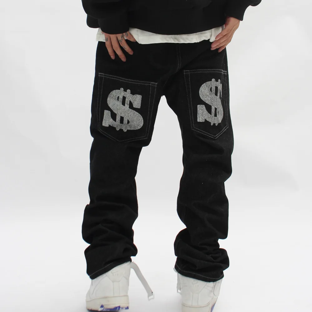 Men's Jeans Fashion America Style Letter Printing High Street Hip-Hop Denims Pant Top Quality Pure Cotton Street Casual Trousers
Men's Jeans Fashion America Style Letter Printing High Street Hip-Hop Denims Pant Top Quality Pure Cotton Street Casual Trousers